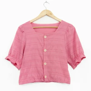 Blusa rayas Rosa