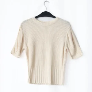 Chompa tejida Beige